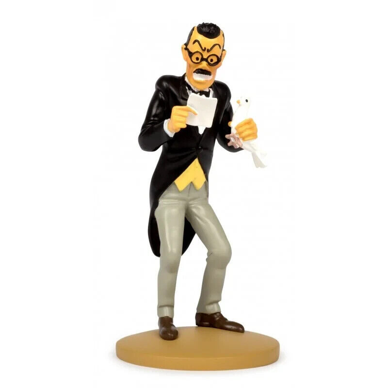 Nestor with tray resin figurine Official Tintin product - Resin figurines -  CARTOONS IN A BOX - Store
