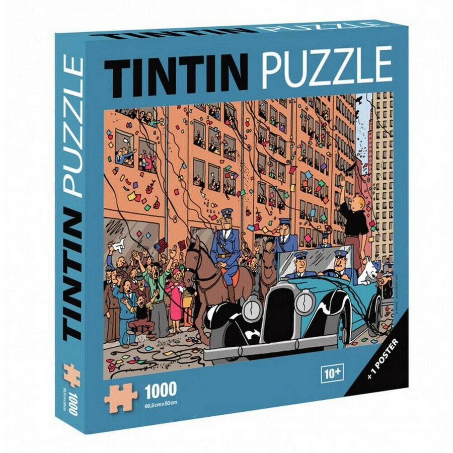Tintin Puzzle Père Noël 25 X 36 cm. 140 Wood Pieces. Ref.81527 –  Sausalito Ferry Co